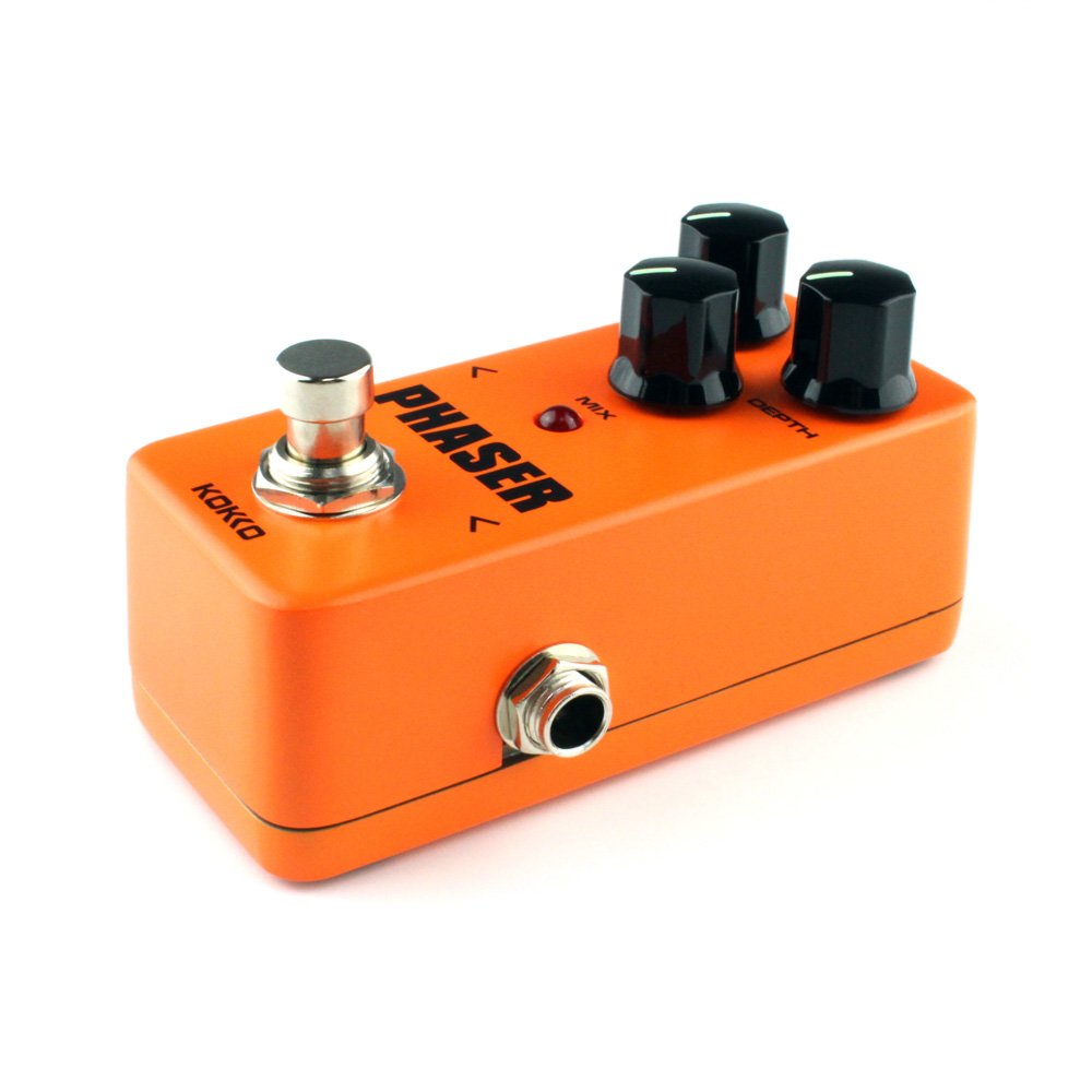 KOKKO E-Gitarren-Effektpedal True Bypass Full Metal Shell (PHASER)