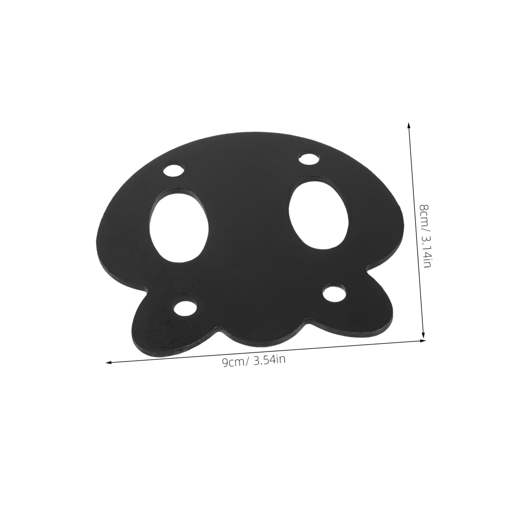 GOOHOCHY Skateboard Hardware 2pcs Sinking Gaskets Deck Gasket Parts Sturdy Aluminum Alloy for Repair