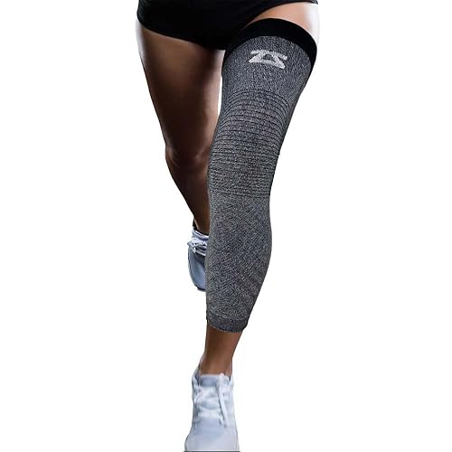 Zensah Full Leg Compression Sleeve - Support for Thigh, Knee,