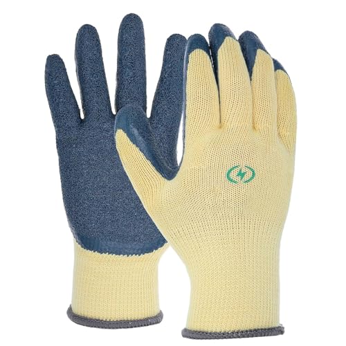 MaoNativey Gants Isolants Électricien 400V Professionnels, Paume Caoutchouc Antidérapante pour Travaux Haute Tension- Protection Contre Les Chocs Électriques