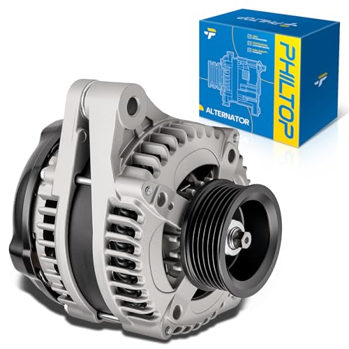 Image of PHILTOP 11391N Alternator 130Amp Compatible with Honda 2009-2011 Pilot | Alternator for 2008-2012 Accord 3.5L, 2008-2010 Odyssey, 2010-2013 MDX, 2009-2014 TL, 2009-2011 Ridgeline