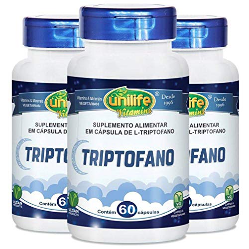 kit 3 L-Triptofano - 60 caps
