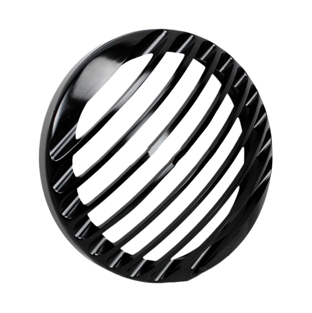 Couverture Phare Moto 5.75 Grille Rétro de Protection pour Custom 2004-2014 - 4