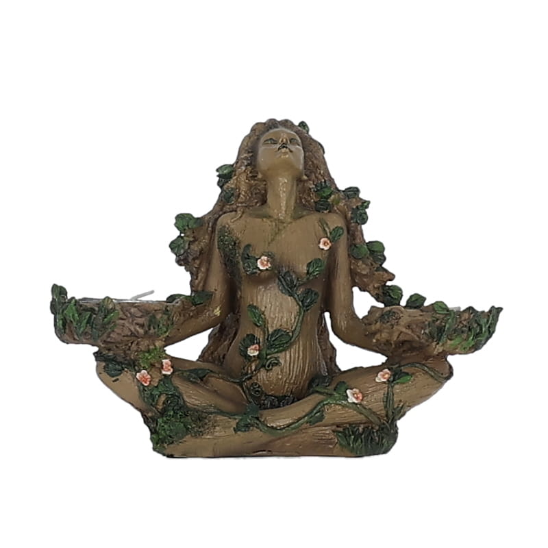 Nemesis Now Balance Of Nature Bougeoir Arbre Féminin - 19 Cm - Résine