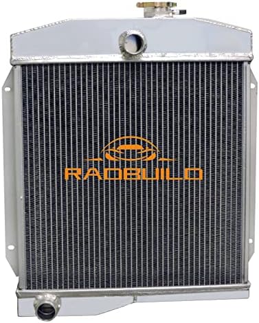 Radiador de aluminio de 3 filas para 1955-1971 Jeep Willys CJ3 CJ5 CJ6 2.2L 3.1L l43.7L 3.8L 4.3L l6 GAS