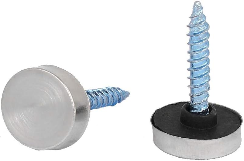 New Lon0167 Door Table Featured Wardrobe Round Stainless reliable efficacy Steel Mirror Screw Cap Nail 12mm Dia 200pcs(id:bd5 c8 86 d86)