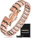 MagnetRX® Magnetic Copper Bracelet for Men - EllipseMAX 5X Strength 5,000 Gauss Magnets - Designed in USA & Patent Approved - Premium Mens Copper Bracelet with Adjustable Length