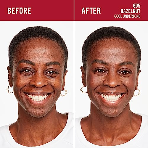 Rimmel Lasting Finish 35Hr Foundation 605 Hazelnut, Full Coverage, Hydrating, SPF20, Hyaluronic Acid, Vitamin E - Image 3