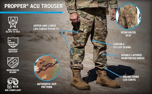 Propper unisex adult F528921-acu Trousers Pant, Ocp, Medium US - Thumbnail 5