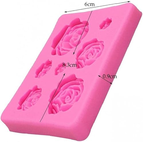 Miniatura 6 de Molde de silicona para tartas de chocolate, herramientas de decoración de tartas de boda, fondant, Sugarcraft Cake Bakeware