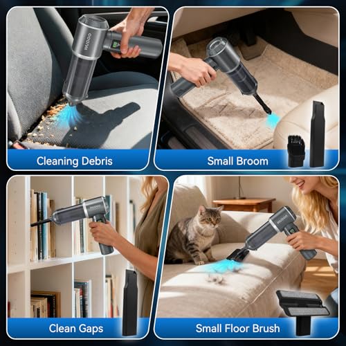 Save 30% on WUDOO 4-in-1 Cordless Car Vacuum Cleaner - Image 2