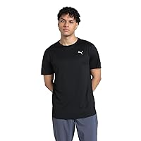 PUMA T-Shirt Unisex M Tad Essential Poly Texture (Confezione da 1)