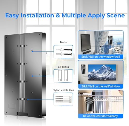 Goxis SW218-HD005 2024 Newest Tv Antenna Indoor Smart Digital Up To 2200+ Miles-Hd Tv Antenna Outdoor thumb #6