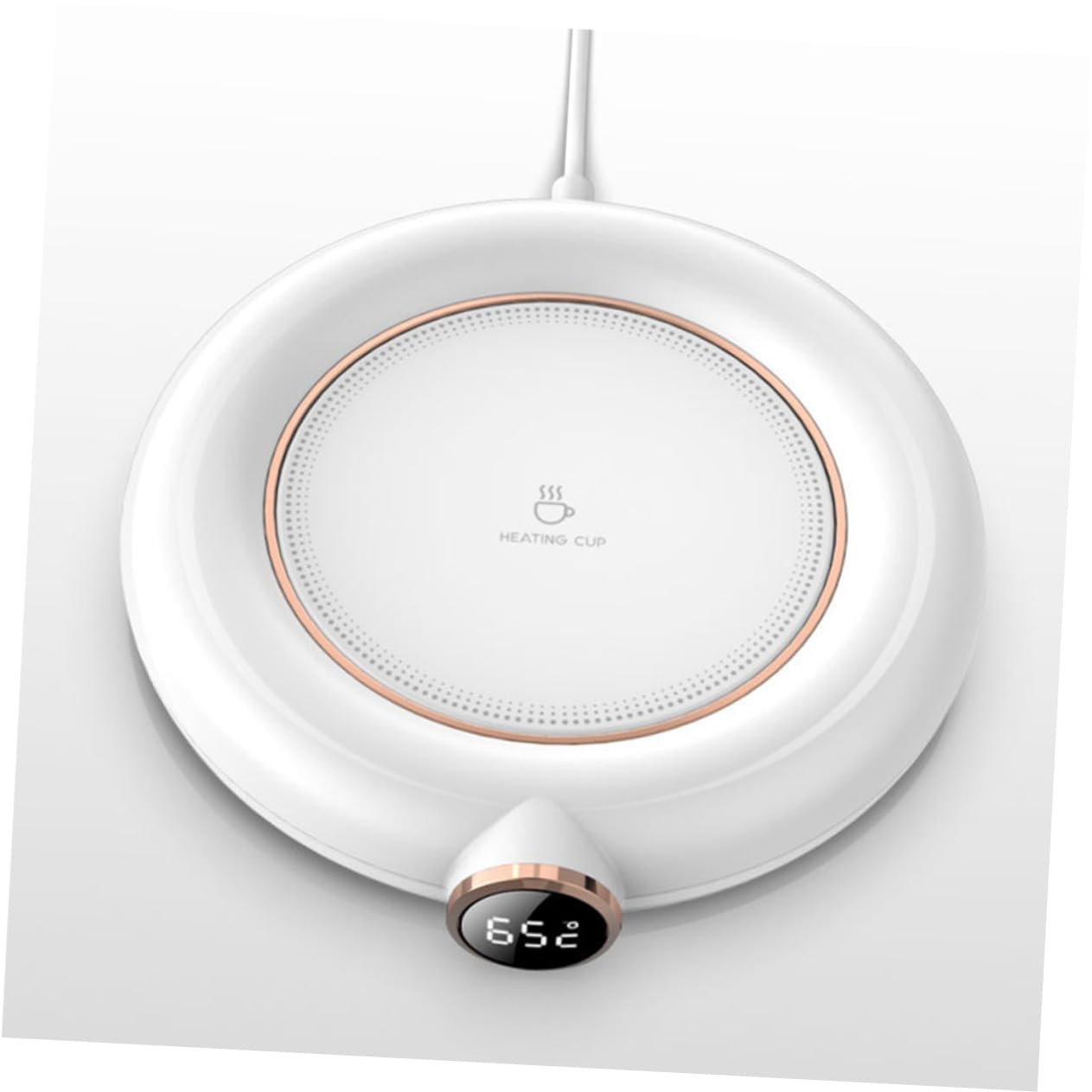 TOYANDONA 1pezzi Scalda Tazze Isolanti per Caffè e Tè Scalda Tazze da Latte Cuscinetto Pratico Sottobicchiere di Ricarica USB per Ufficio e Casa