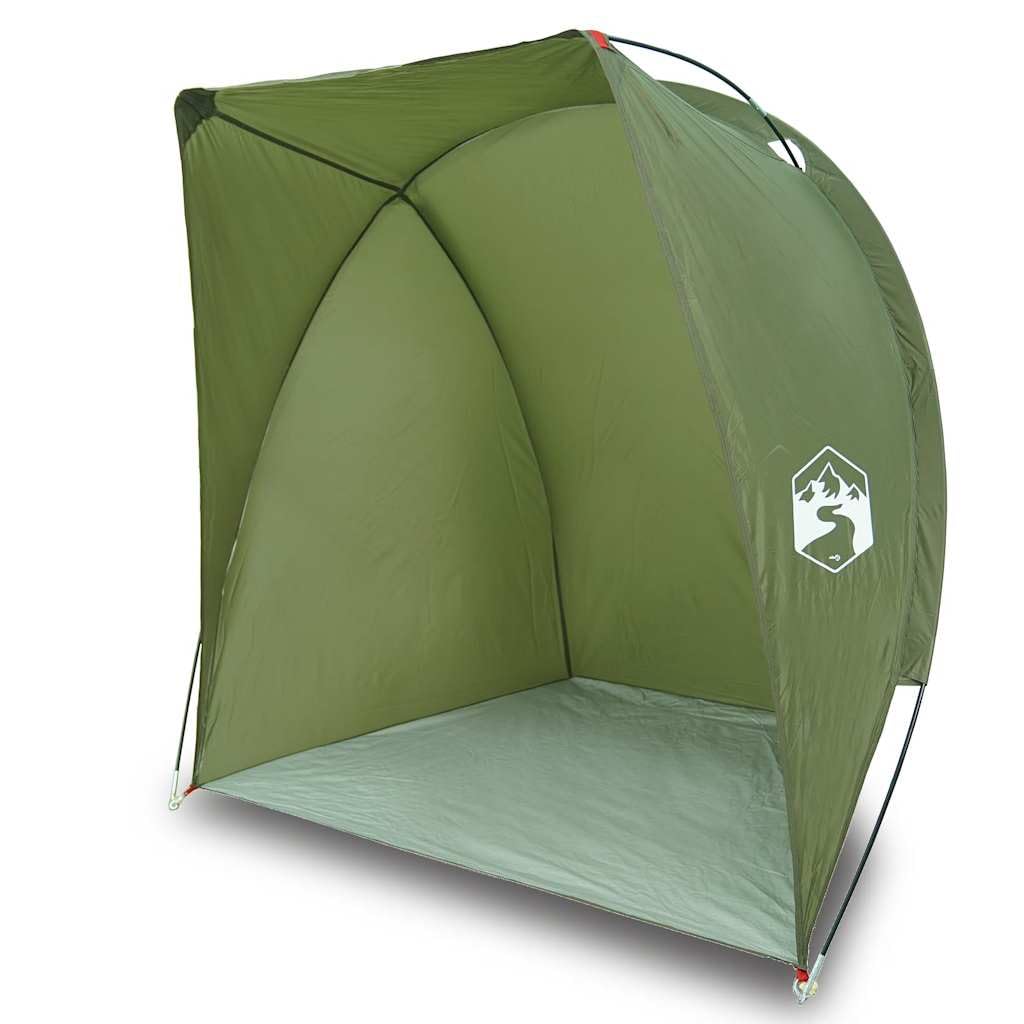 Angelzelt Olivgrün Wasserdicht aus 185T Polyester, 150x100x, Ultraleicht mit Bodenplane und Tragetasche, Winddicht, atmungsaktiv für Camping, Wandern, Outdoor und Festival