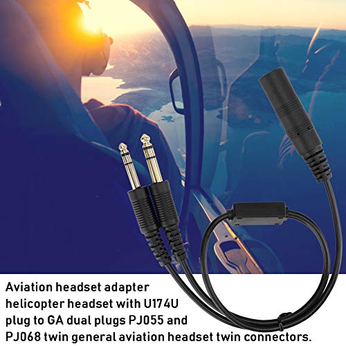 Adaptador Universal para Headset de Aviación H-GA miniatura 4