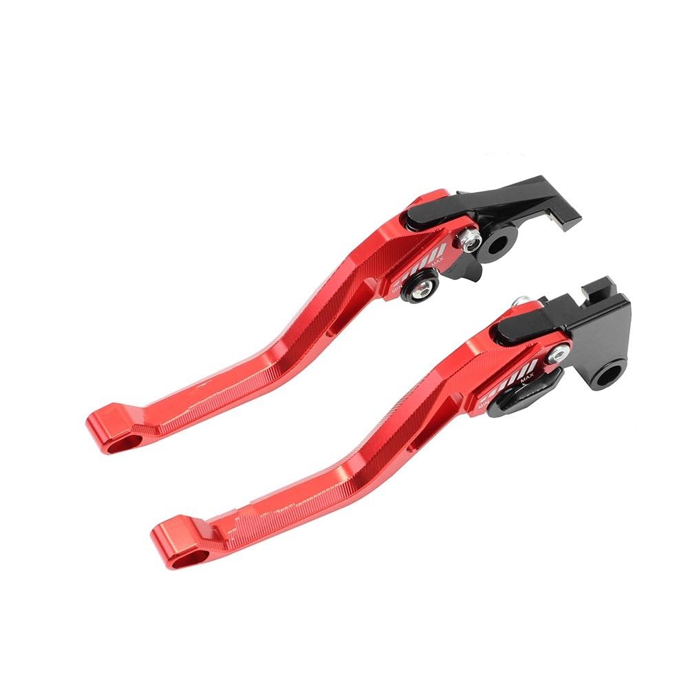 Zhannuobhd Red Brake Clutch Lever For Nc700x 2016 2017 2018 2018 Cnc 6061 Billet Aluminum Brake Clutch Levers Motorcycle Accessories(Red)