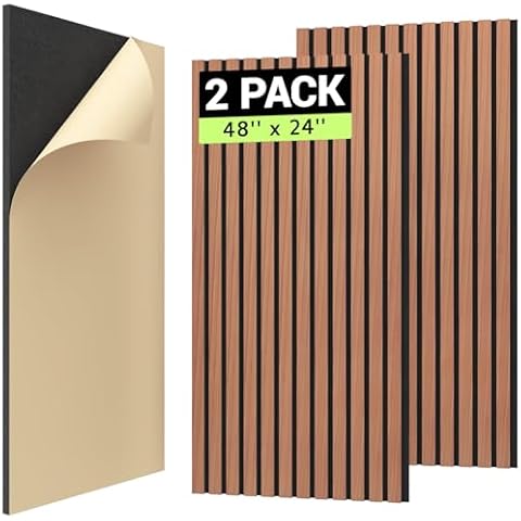TONOR Self-Adhesive Wood Acoustic Panels Cover