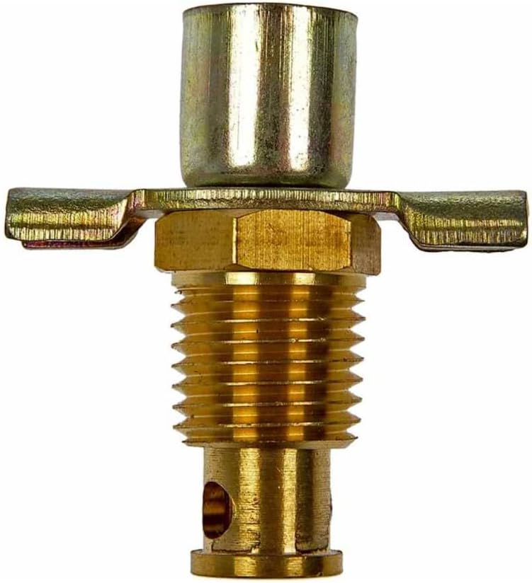 KarParts360 For Buick Century 1991 Radiator Drain Petcock | Brass Material | 1.52 Inches Tube Length | 1.41 Inches Overall Width | Replacement For 1686198, 8A8115-A
