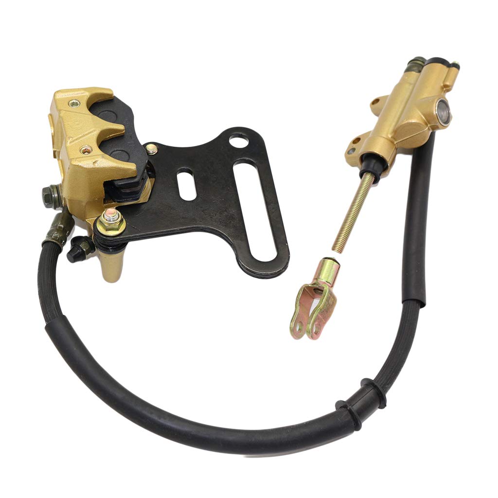 MagiDeal Système D'étrier de Frein à Disque Arrière Hydraulique de 12 Mm et Plaquette 110125 140cc Dirt Bike