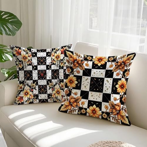 Housse coussin 65x65cm imperméable idéale pour décorer le balcon ou le patio