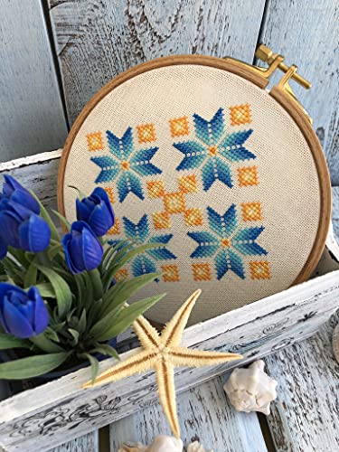 Nurge Premium Beech Wood Gold Clasp Embroidery Hoop 8Mm (160Mm = 6.29" ~ Approx 6") #TOP7