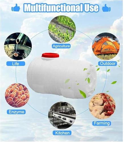 LICOME Outdoor Water Tank 48L/110L/160L/200L/340L Camping Hiking Water Storage Container Multifunctional Cold Water Water Storage Carrier Jug(80L)