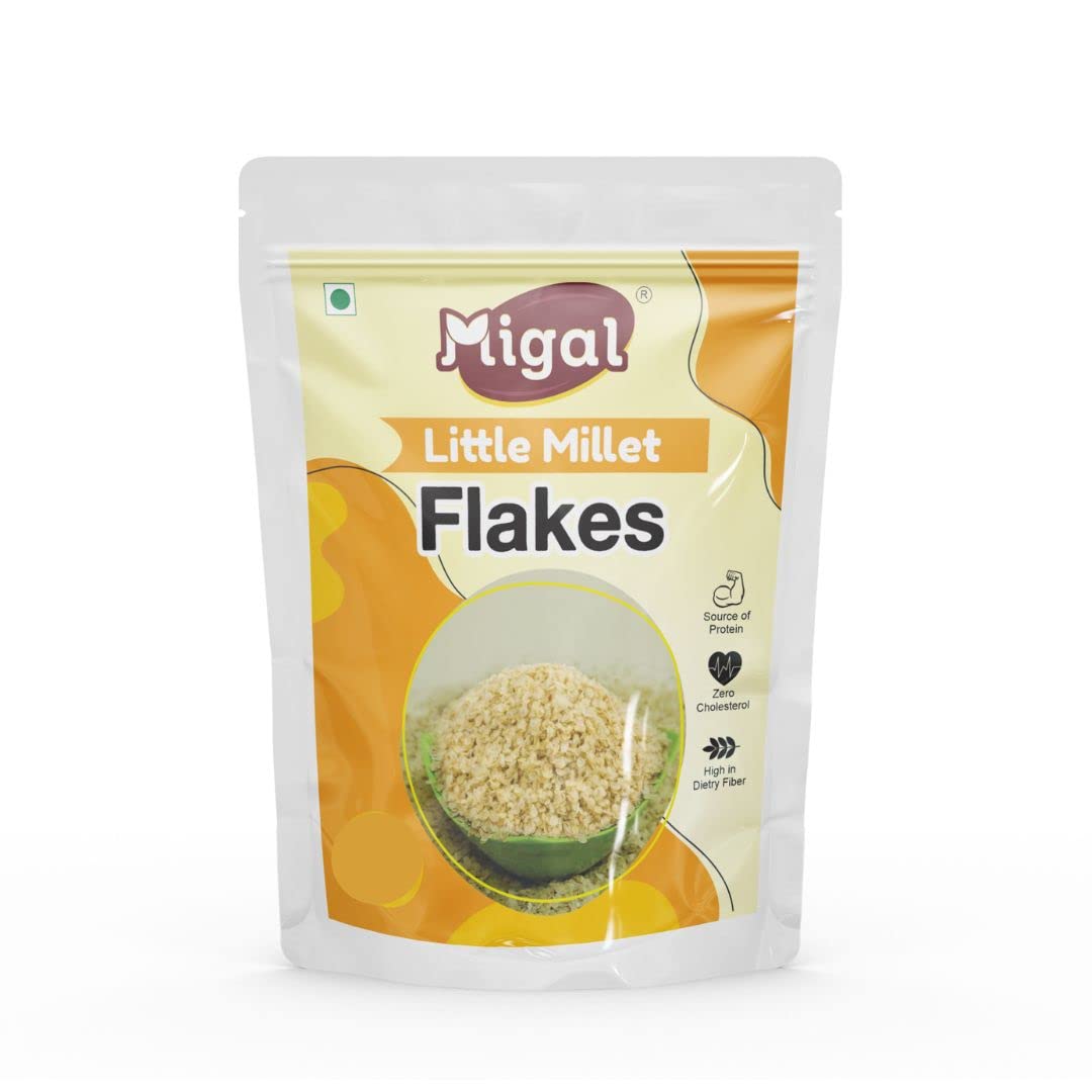 Migal Little Millet Flakes | Millet Poha | Kutki Poha - 400g (B0B6SZ1T1V) Amazon Price History, Amazon Price Tracker