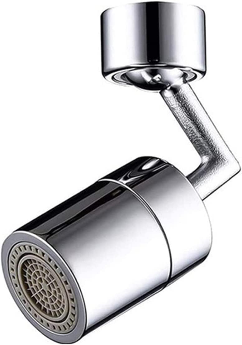 Faucet aerator,faucet extender,Rotate Swivel Faucet Aerator Universal 1080° Rotatable Faucet Aerator Extender Plastic Splash Filter Faucets Bubbler Nozzle Robotic Arm for Kitchen Bathroom