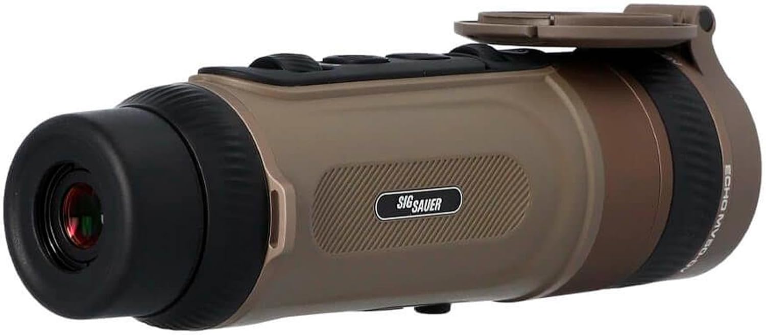 Sig Sauer Echo MV50-DV 1.5-24x50mm Dual View Thermal Monocular - Adjustable FOV, Photo & Video Capture, App Control, 10-Hour Runtime - Waterproof IP67 Nighttime Hunting Monocular (SOEC42320)