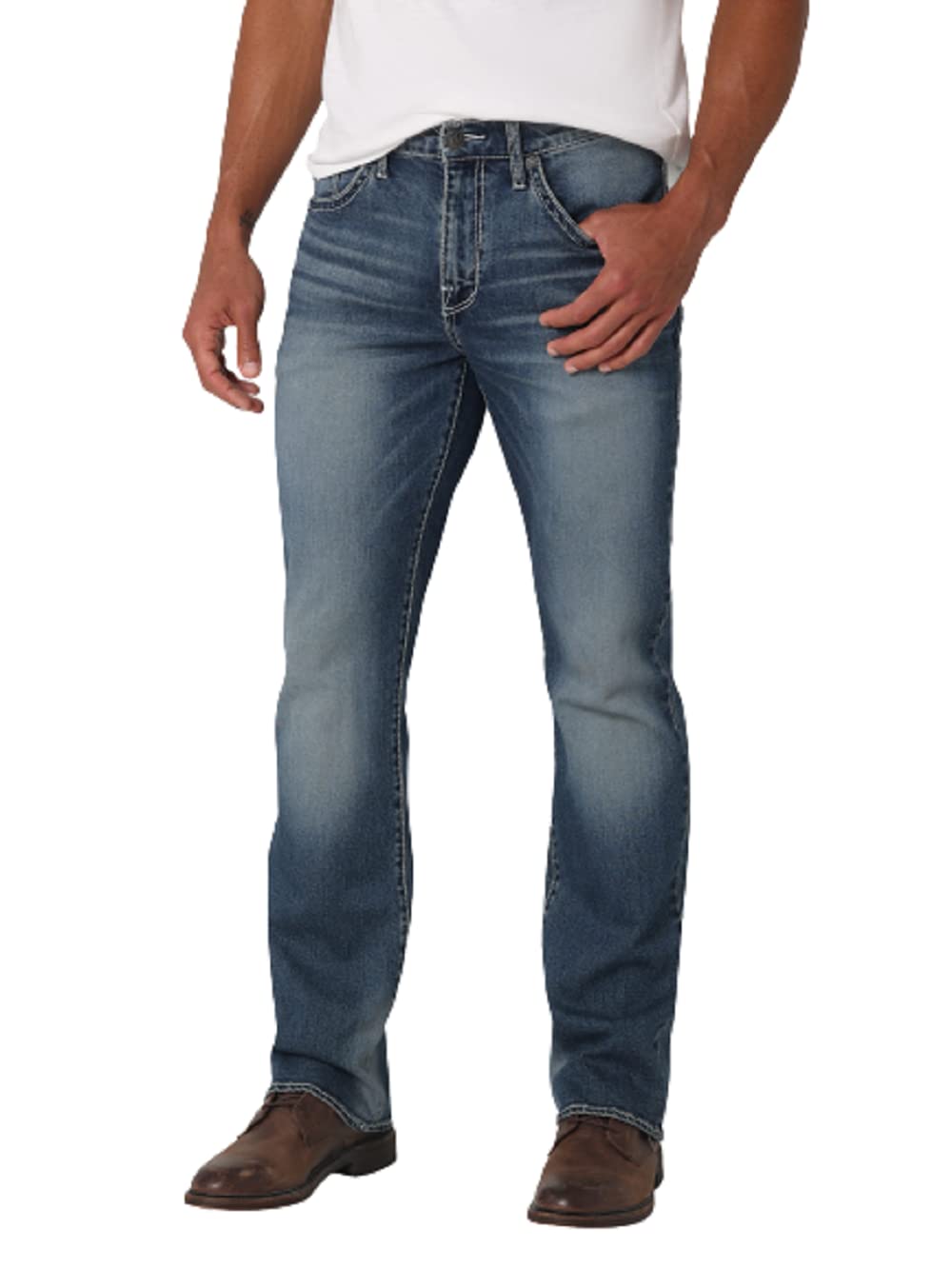 Men's Mid-Rise Bootcut Jean