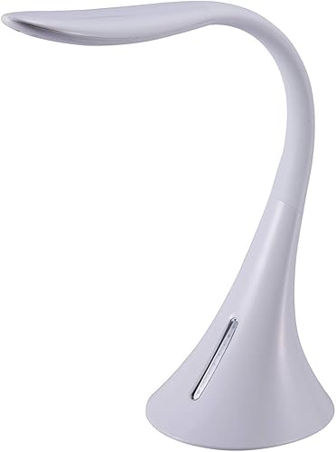 Bostitch Oficina moderna LED luz de escritorio, 8W, blanco (VLED1821WHITE-BOS)
