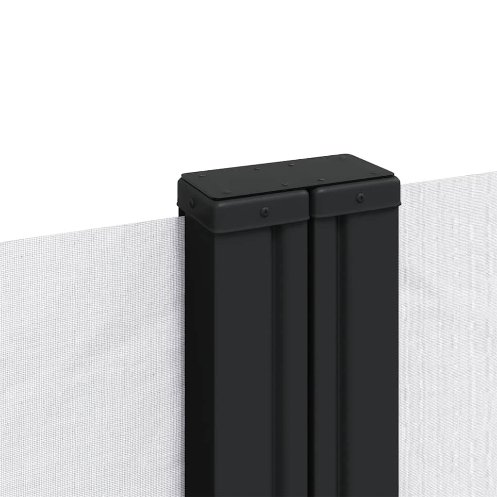 vidaXL Tenda da Sole Laterale Retrattile Bianco 120x600 cm