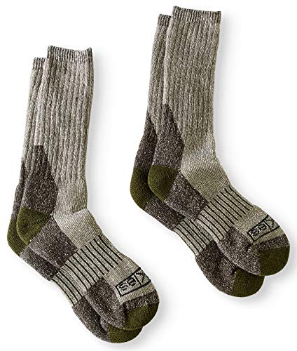 Dickies 2-Pair Premium Mens Steel Toe Thermal Wool Crew Socks 6-12 - All