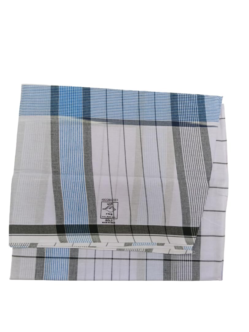 Big size orginal Chank Brand Lungi - XL-XXL Size - Jumbo big Size - Model 2244#Sangu Mark Lungi-Sankh-picture-11