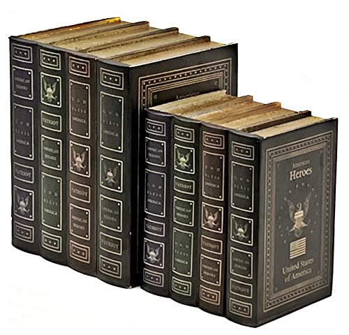 Bellaa Decorative Box Set of 2, Secret Storage, Vintage, Book Ends