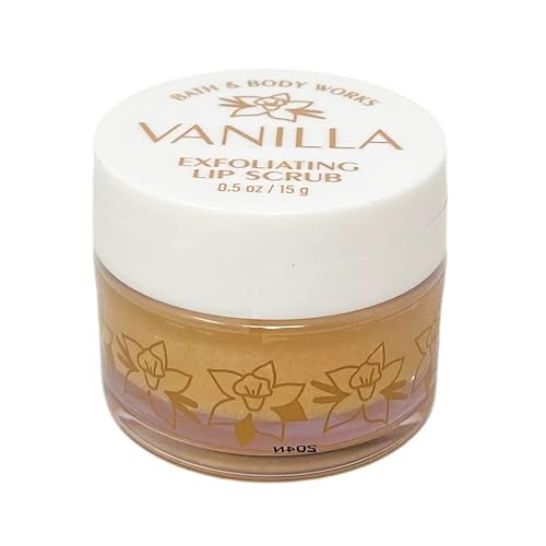 Bath & Body Works Exfoliante labial de vainilla - 0.5 oz 15 g Bath & Body Works Exfoliante labial de vainilla - 0.5 oz 15 g