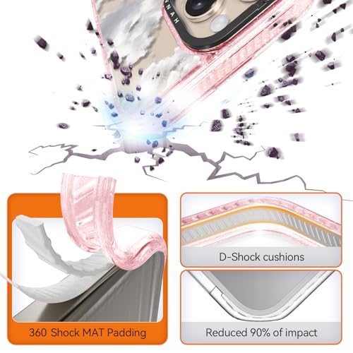 Coque iPhone 16 Pro Max robuste contre les chutes de 2 mètres nuages - 2