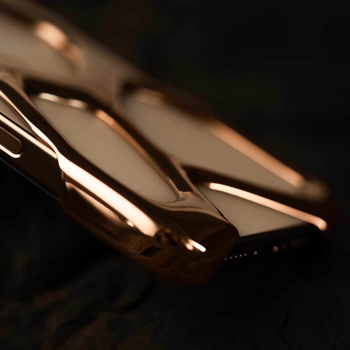 Angry miao Emptiness Phone Case for iPhone 16 Pro (Only),MagSafe Compatible 22g Lightweight,Heat Dissipating Ample Protection,(Desert Gold) - Image 6