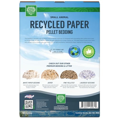 Image of Small Pet Select Recycled Paper Pellet Bedding & Litter, Rabbits, 10 lb