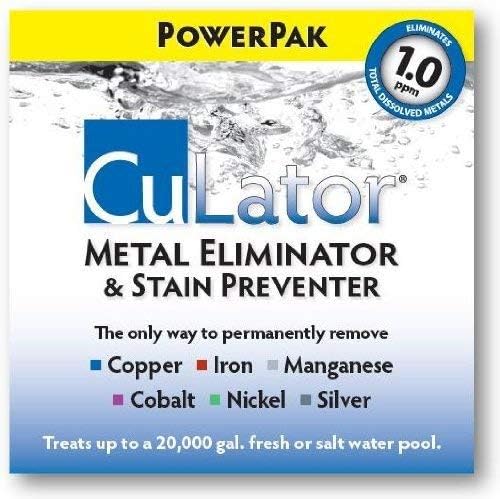 Miniatura 2 de CuLator - Eliminador de metales y preventor de manchas para piscinas y spas, suministro de 3 meses
