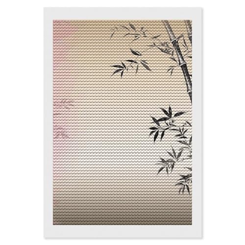 Peinture diamant bricolage fleurs pour un salon chaleureux