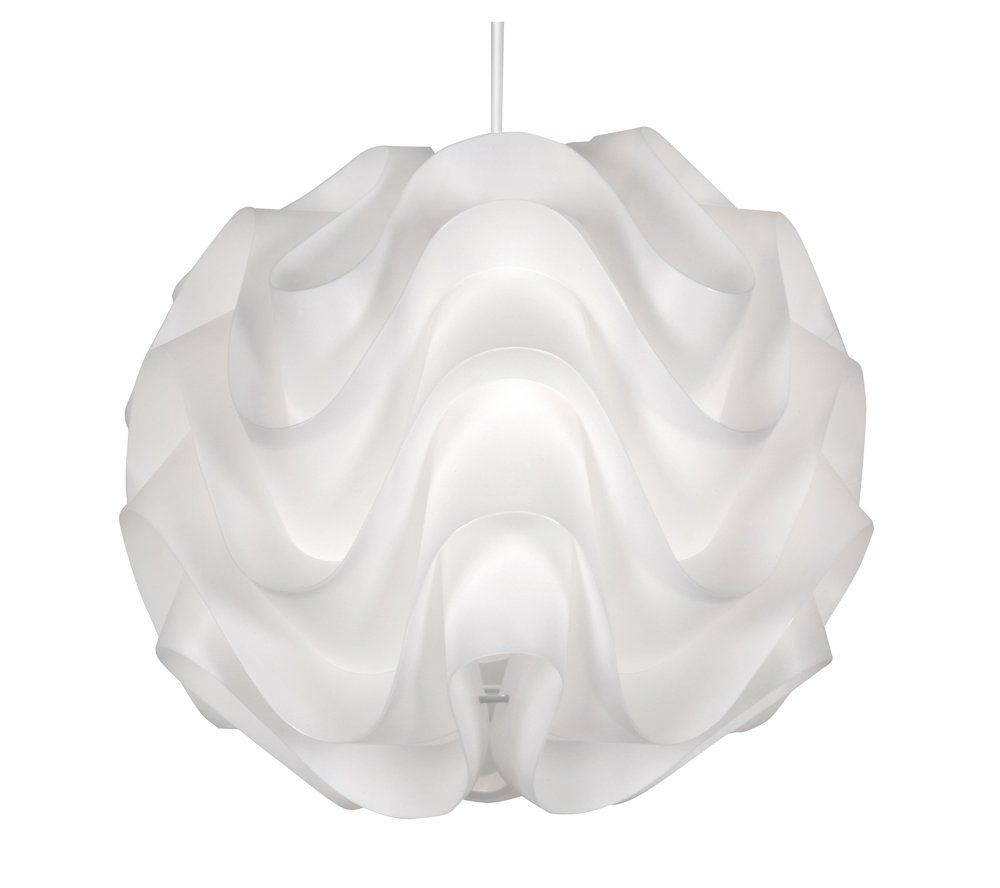 Lampshade White Akari 300mm Oaks Lighting 430 WH