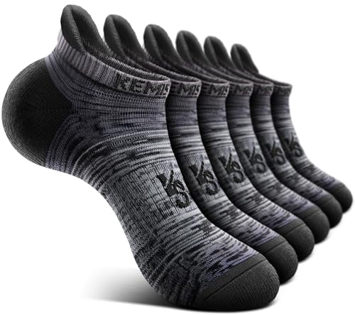 KEMISANT Women Socks,Active Ankle Running Socks Breathable Wicking For Women Cushioned Footbed Arch Support