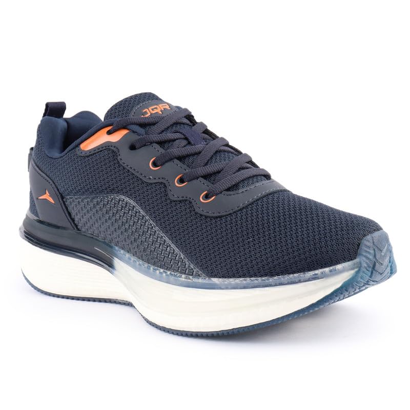Image of JQR Rapid FIRE Sports Shoe for Men | Breathable Mesh | Shock Absorption | Nonslip | Lightweight & Comfortable | Stylish & Durable for Running, Gym, Walking, Jogging & Casual Use for Everyday Wear
