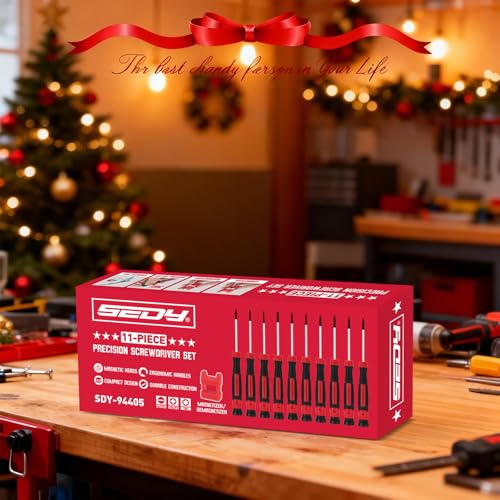 11-Piece Magnetic Precision Screwdriver Set