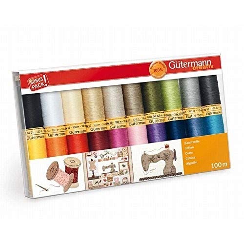 Preisvergleich Produktbild Gütermann Creativ Nähgarn, 20x 100m