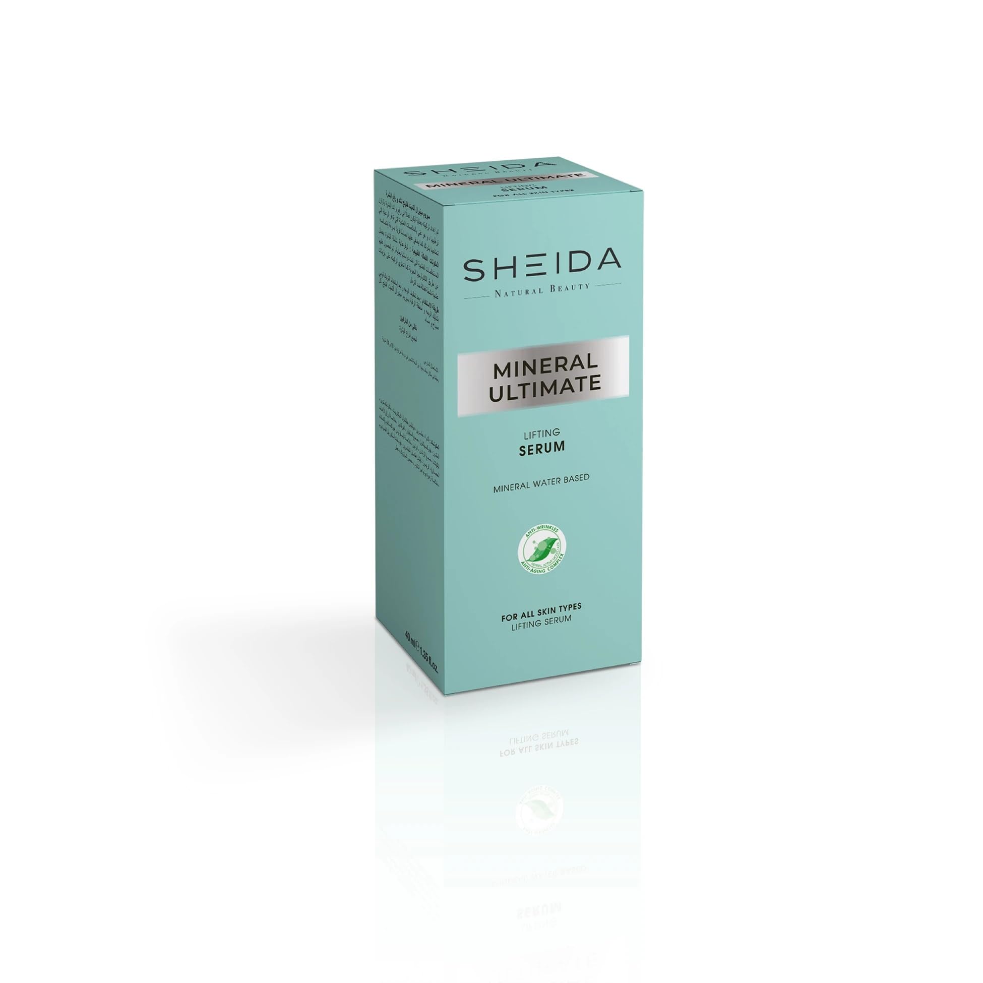 Sheida Mineral Ultimate Toparlayıcı Lifting Serum 40 ml – Cilt Sıkılaştırıcı, Kırışıklık Karşıtı, Mineral & Bitkisel Özlü – Tüm Cilt Tipleri İçin
