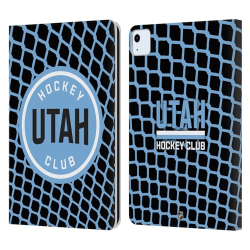 Protégez votre tablette étui portefeuille cuir iPad Air 11 NHL Utah Mammoth contre les chutes