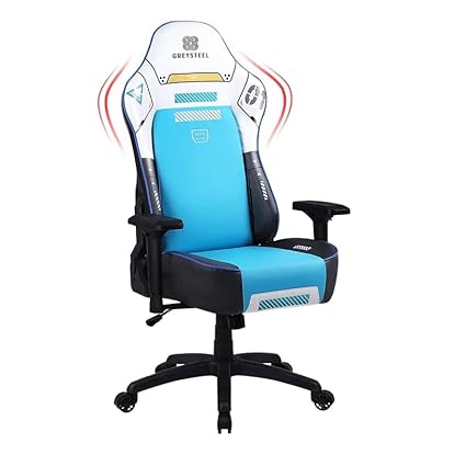 LED RGB Gaming Chair with 4D Armrest Warranty Office Chair High Back Computer Chair Leather Desk Chair Racing Executive Ergonomic Adjustable Swivel…